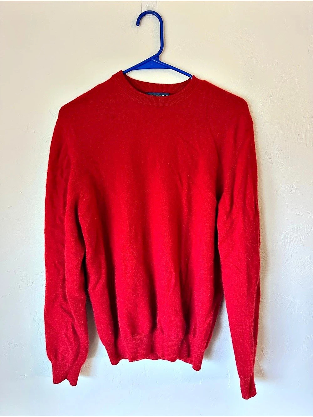 Joseph & Lyman Cashmere Crewneck Sweater in Red Small